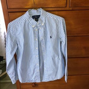 Polo button down long sleeve shirt